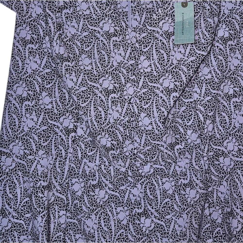 Anthropologie The Cecily Fit & Flare Sweetheart Dress Maeve Women's  Size 1X NWT - Picture 8 of 14
